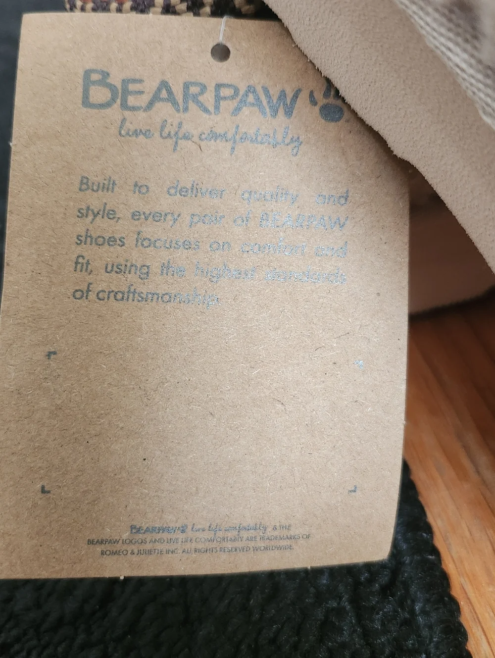 Bearpaws Snuggle Martis Teddy Fur Slippers